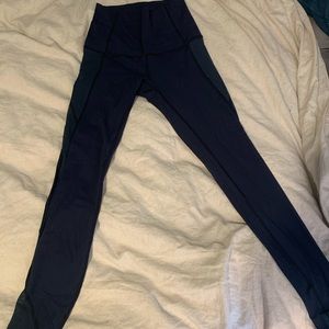 Lululemon navy blue leggings high waisted